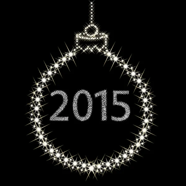 С Новым 2015 годом — стоковый вектор