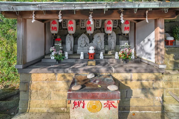 Nagasaki Kyushu December 2021 Statues Buddhist Jizo Kannon Benzaiten Fud — Φωτογραφία Αρχείου