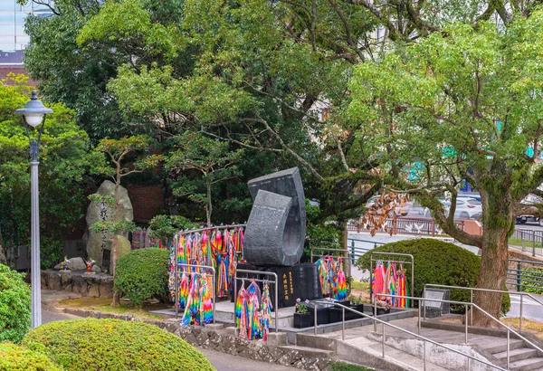 Nagasaki Kyushu December 2021 Atomic Bomb Memorial Monuments Nagasaki Peace — Foto de Stock