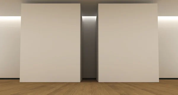 iç beyaz boş tuval