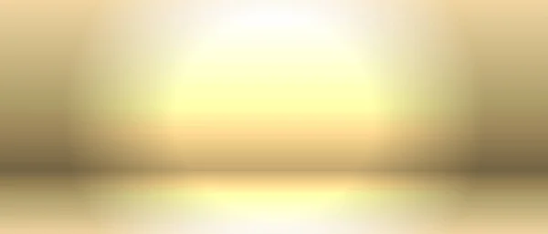 Gradient Gold Color Background Vector — Stockvektor