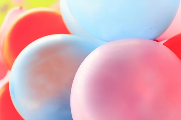 Colorful balloons background — Stock Photo, Image