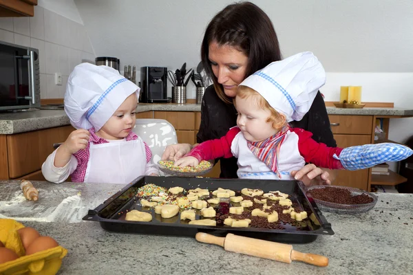 Christmas Bakery in a kitchen — Stock Photo, Image