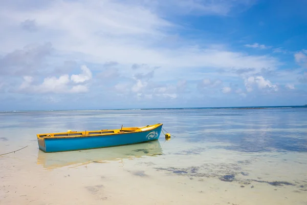 Båt i havet — Stockfoto