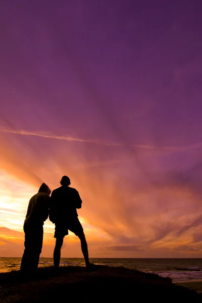 Dua di pantai — Stok Foto