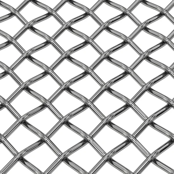 Wire steel net close-up — Stock Photo, Image