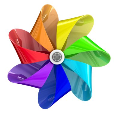 multicolour Çarkıfelek