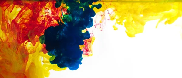 Inks in water — Stock Photo, Image