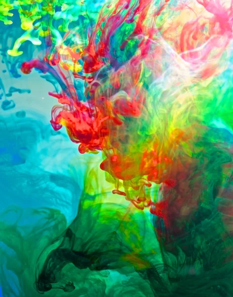 Inks in water — Stock Photo, Image