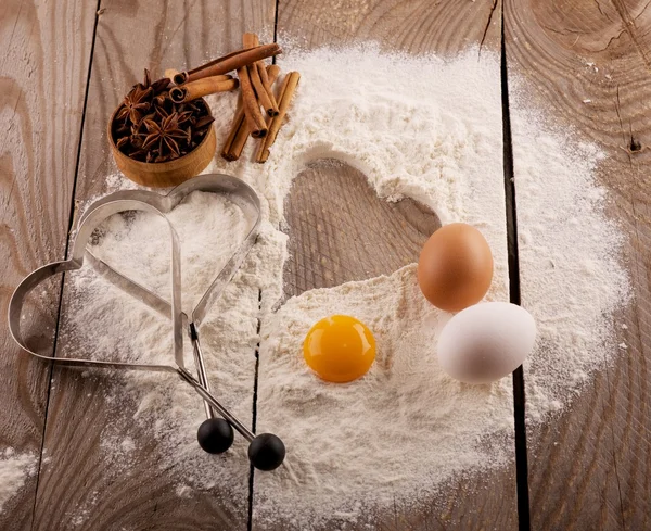 Ingredienti per pasta — Foto Stock