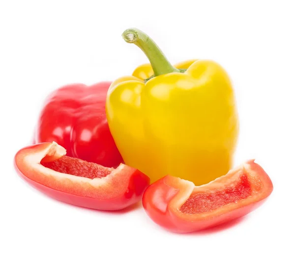 Colored paprika peppers — Stock Photo, Image