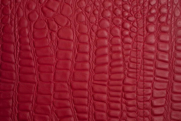 Red leather — Stock Photo, Image
