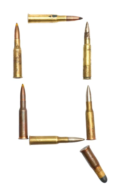 Ammo font — Stock Photo, Image