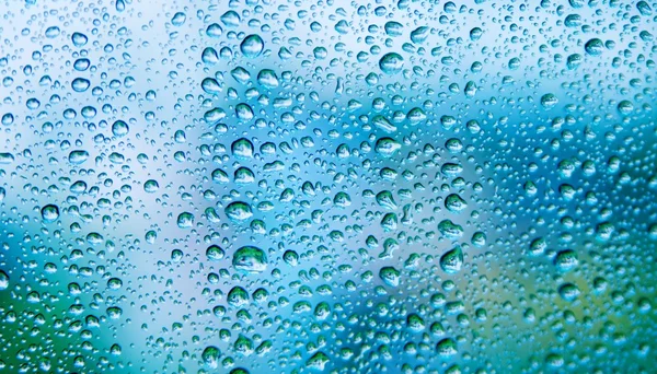 Rain on glass — Stock Photo, Image