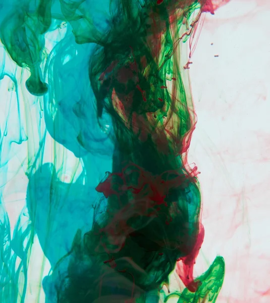 Inks in water — Stock Photo, Image