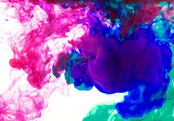 Barvy ve vodě — Stock fotografie
