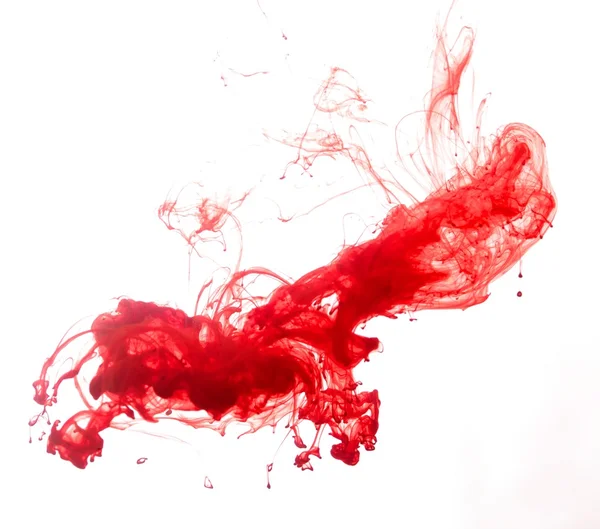 빨간 잉크 — 스톡 사진