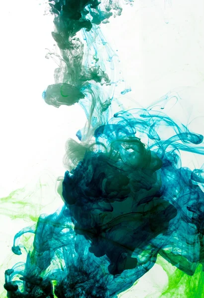 Inks in water — Stock Photo, Image