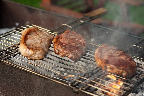Meat of grill — Stock Photo, Image