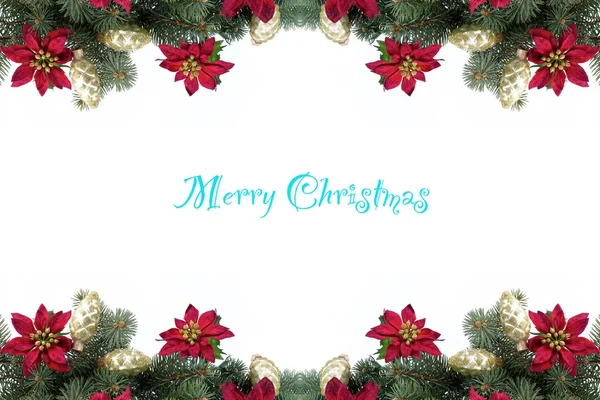 Vánoční dekorace rámec Stock Fotografie