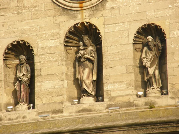 Ancient decoration of building — Stock Photo, Image