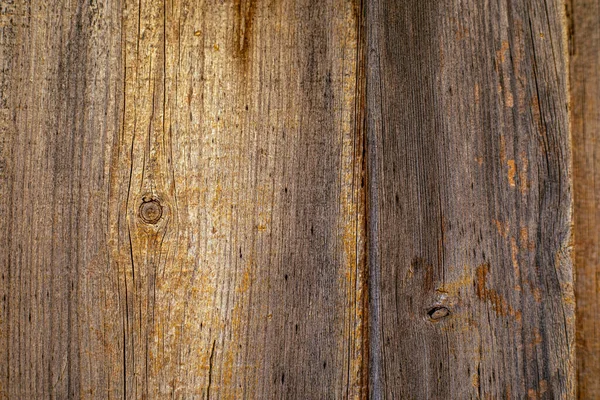 Textura Madera Vieja Desgastada Tonos Marrones Con Nudos Grietas Ideales —  Fotos de Stock