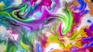 Doku, modern ve yenilikçi bir sanat eserini taklit eden kromatik bir karışım yaratan canlı ve çeşitli renklerde boya ile yaratıldı. Grafik tasarımında doku, arkaplan ve uygulamalar için ideal