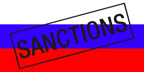 Sankcje Wobec Rosjan Kryzys Gospodarczy Embargo Europejskie — Zdjęcie stockowe
