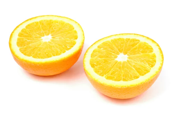 Geschnittene Orange — Stockfoto