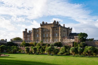 Culzean, İskoçya- 20 Ekim 2021: Culzean Şatosu 'ndaki Scotlands National Trust sitesi
