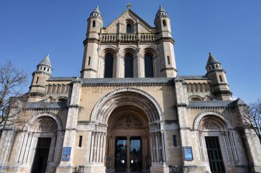 Belfast Kuzey İrlanda 'daki St. Annes Katedrali.