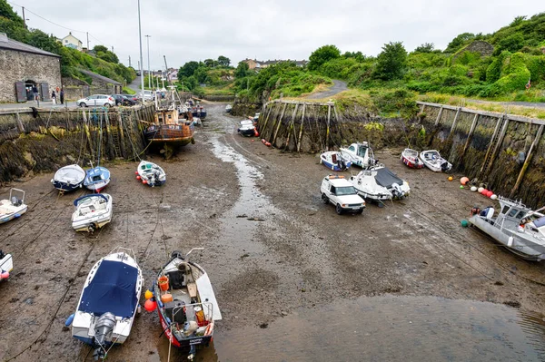 Amlwch July 2022 Fishing Boats Moored Amlch Port North Wales — Stockfoto