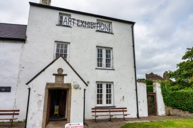 Beaumaris, UK- July 8, 2022: The David Hughes Community Centre  in Beaumaris on the island of Anglesey Wales