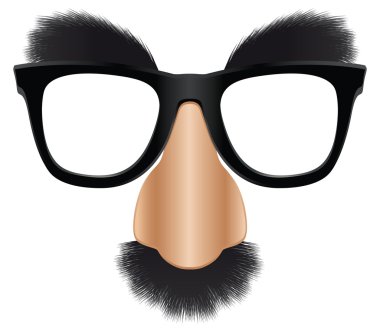 Groucho mask clipart