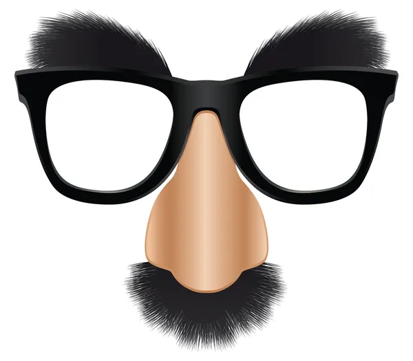 Máscara groucho — Vector de stock