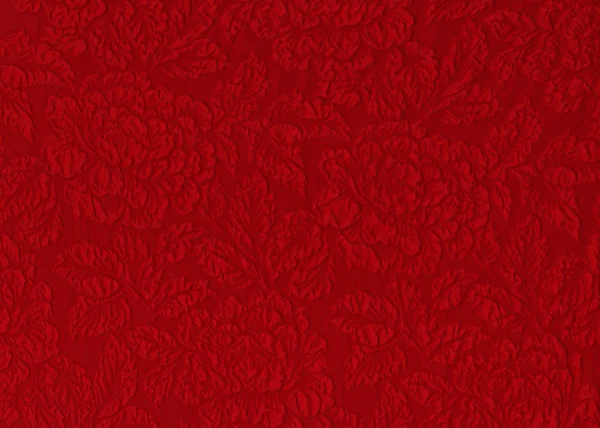 Red rose fabric — Stock Photo, Image