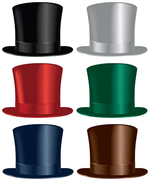 Top hat — Stock Vector