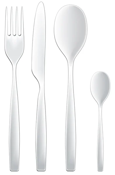 Dining utensils — Stock Vector