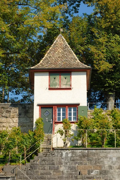Rapperswil Pequeña Casa Viñedos Por Encima Rapperswil Cantón Gallen Suiza — Foto de Stock