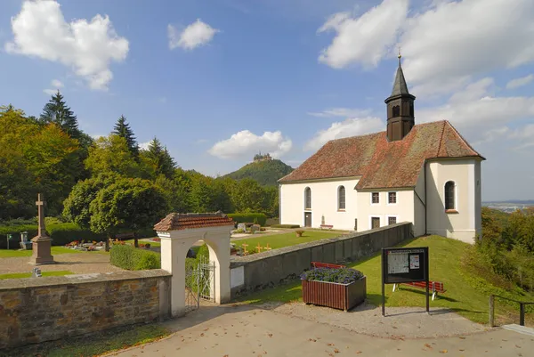 Igreja Peregrinação Maria Zell Perto Castelo Hohenzollern Baden Wuerttemberg Alemanha — Fotografia de Stock