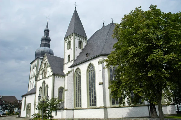 Igreja Nossa Senhora Lippstadt Renânia Norte Vestefália Alemanha — Fotografia de Stock