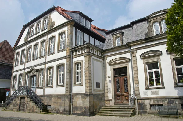 Casa Città Barocca Horn Bad Meinberg Renania Settentrionale Vestfalia Germania — Foto Stock