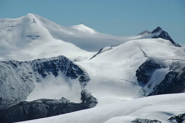Eis Und Gletscher Der Berglandschaft Kharkhiraa Uul Mongolischer Altai Bei — Stockfoto