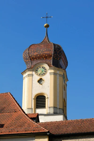 Sigmaringen Uienkoepel Uit Kerk Johannes Baden Wuerttemberg Duitsland Europa — Stockfoto