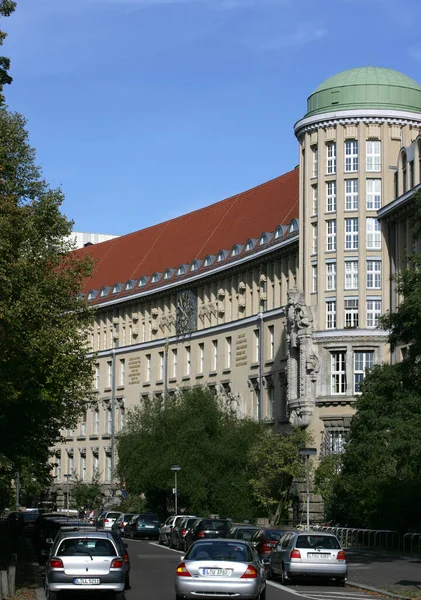 Deutsche Bibliothek Biblioteca Alemã Leipzig Saxónia Alemanha — Fotografia de Stock