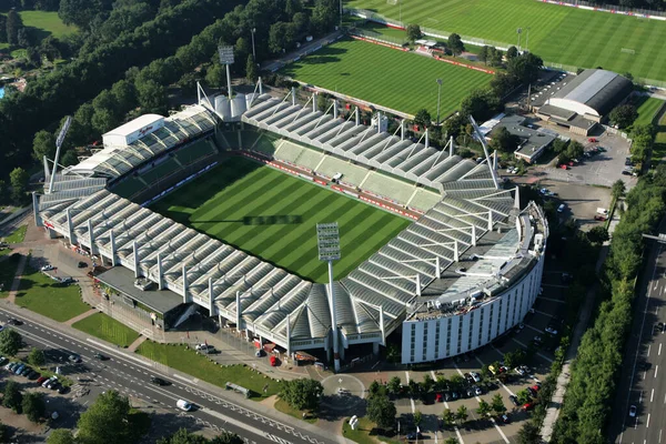 Bayarena Futbol Stadyumu Leverkusen Kuzey Ren Vestfalya Almanya — Stok fotoğraf