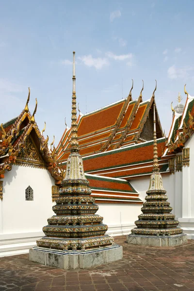 Wat Pho Tempel Buda Reclinado Bancoc Tailândia Ásia — Fotografia de Stock