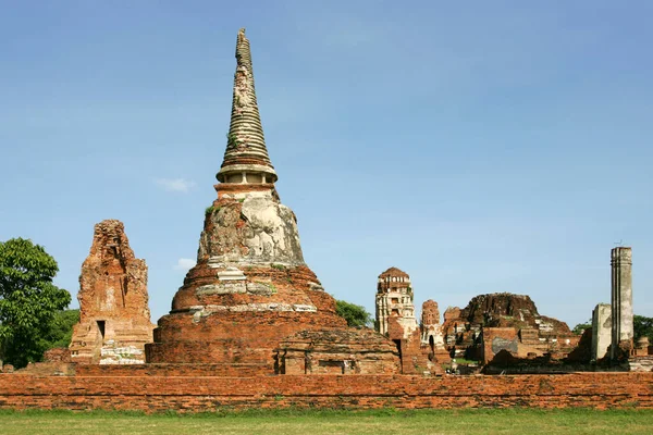 Ayutthaya Wat Ratchaburana Tailândia Sião Ásia — Fotografia de Stock