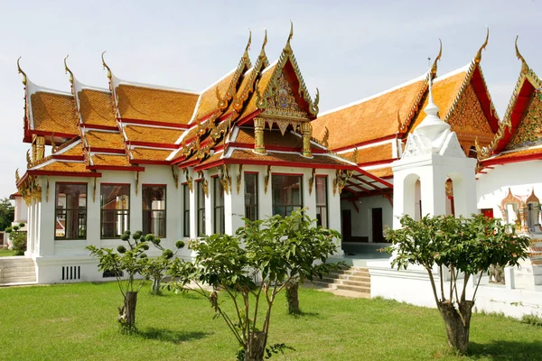 Temple Site Ayutthaya Wat Phanangchoeng Worawihan Tailândia Sião Ásia — Fotografia de Stock