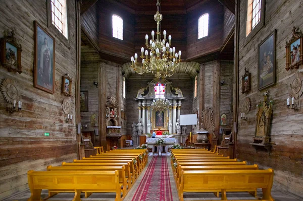 Church Interior View Mnichow Poland — Stock Photo, Image